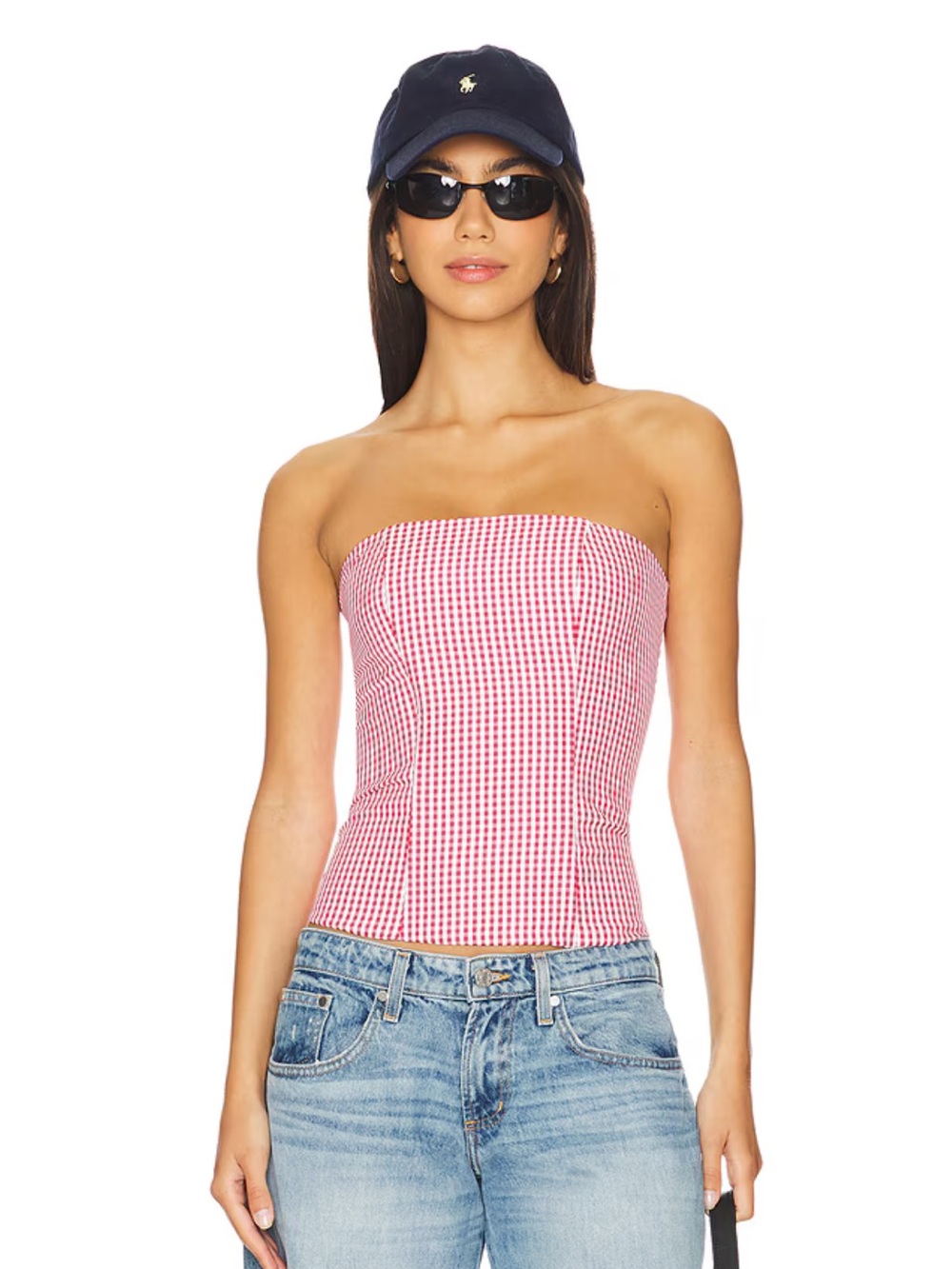 More to Come Gingham Corset